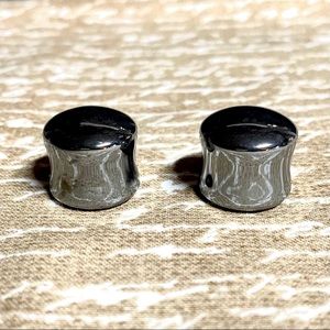 5/8” 16mm Hematite Plugs